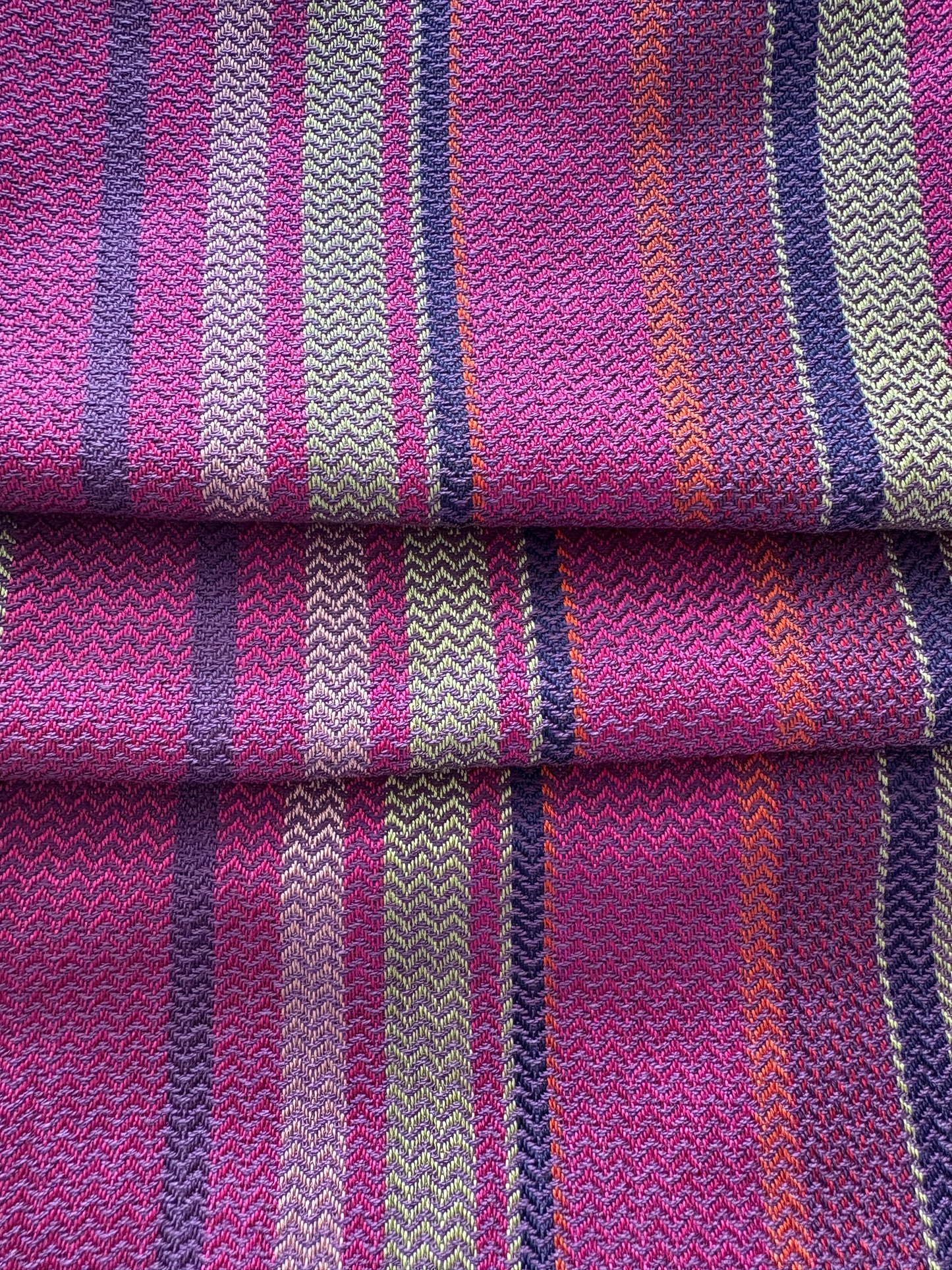 Freda scarf - Purple weft