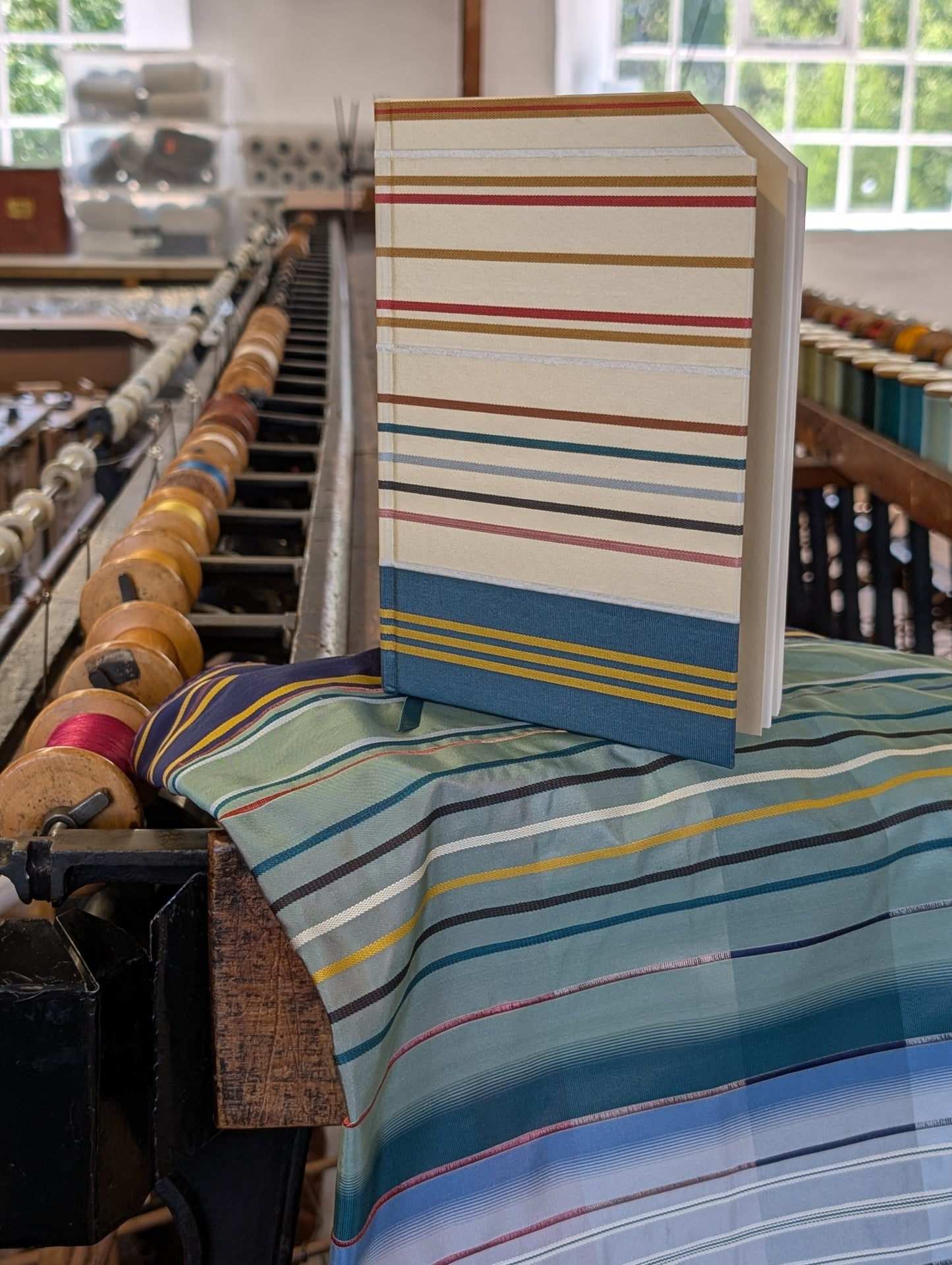 A5 notebook - Jane Austen's House ribbons