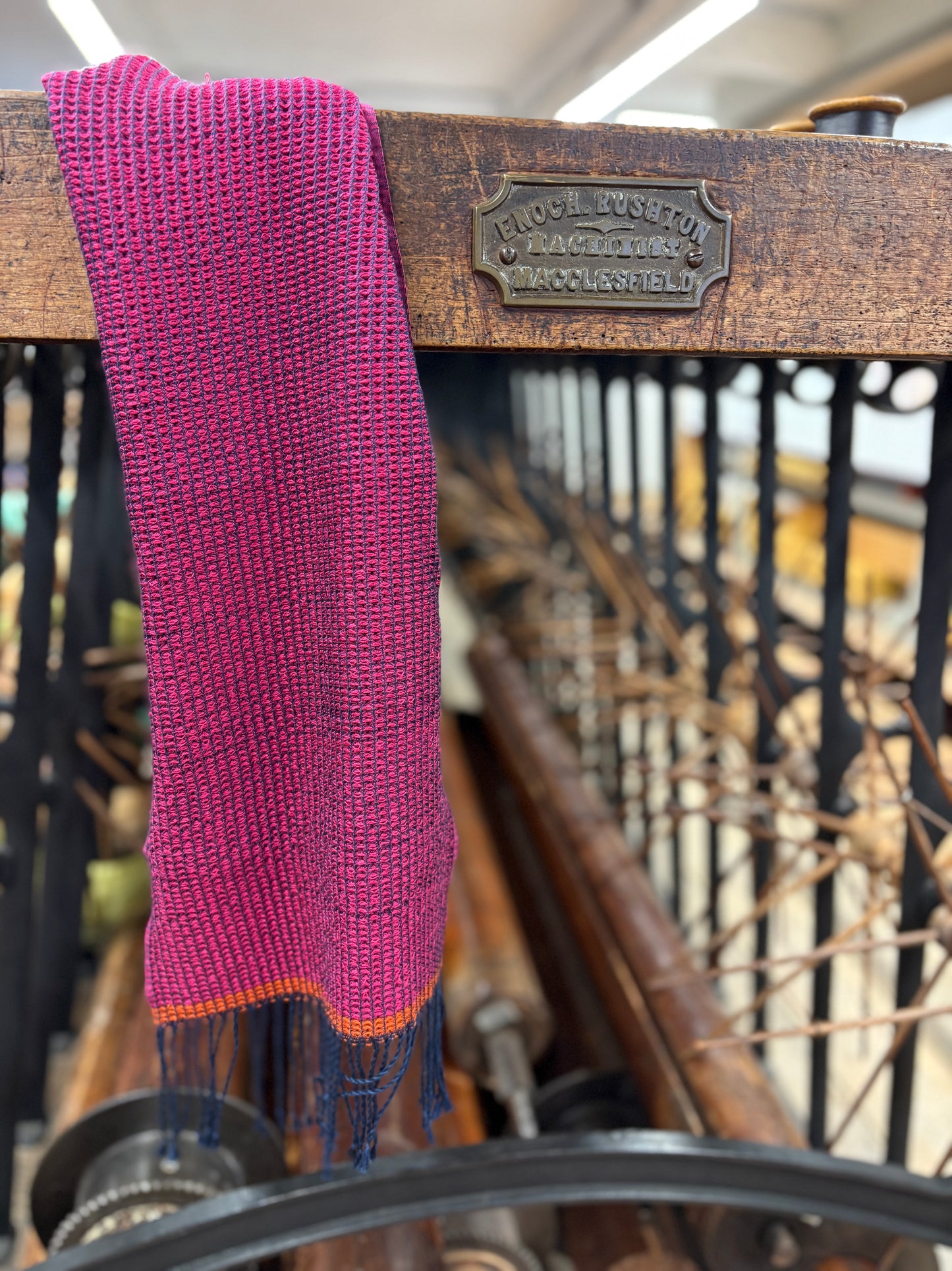 Handwoven Scarf - Pink