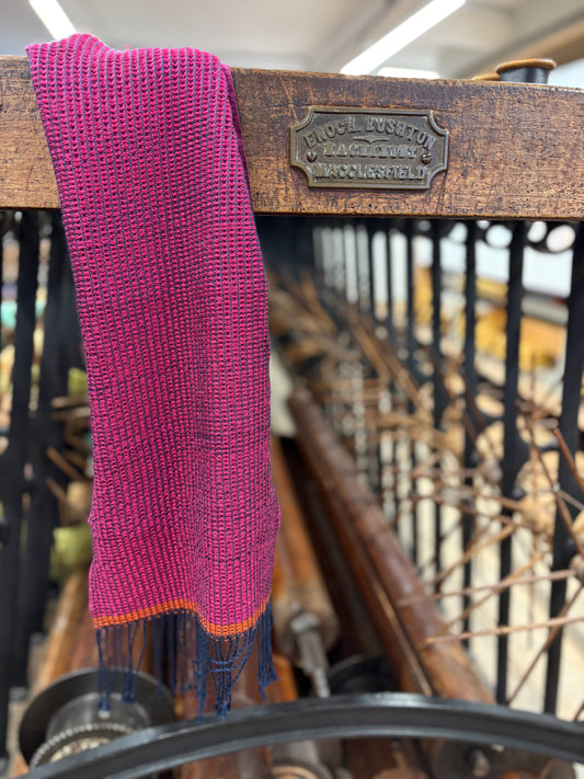 Handwoven Scarf - Pink