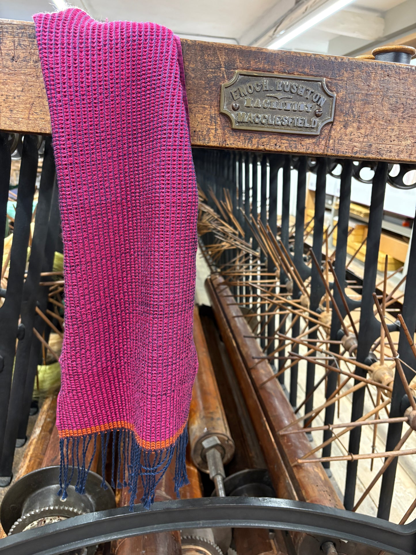 Handwoven Scarf - Pink