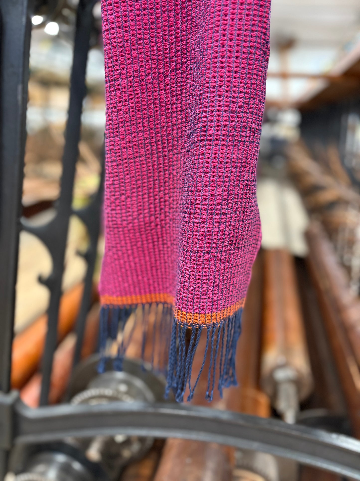 Handwoven Scarf - Pink