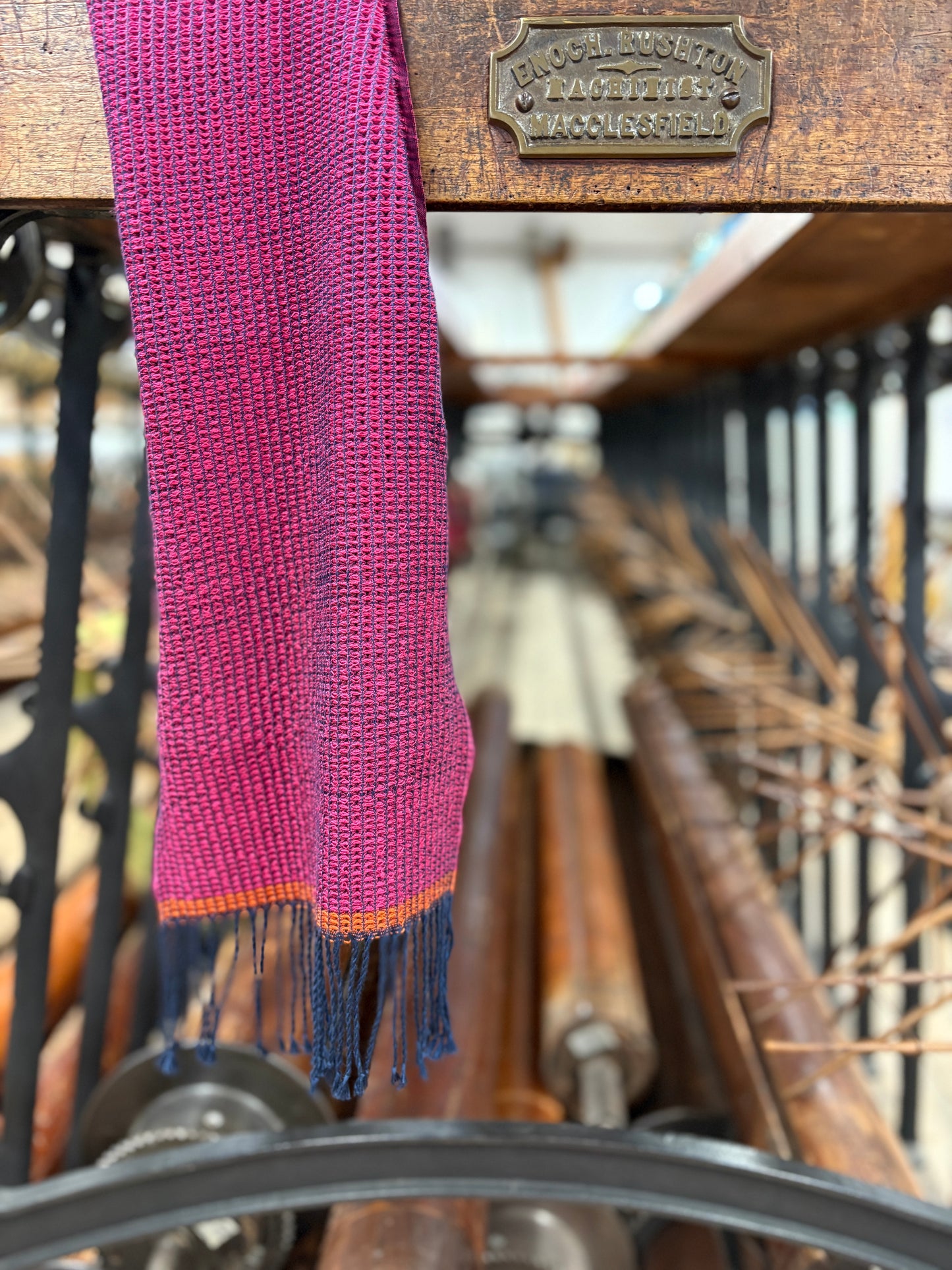 Handwoven Scarf - Pink