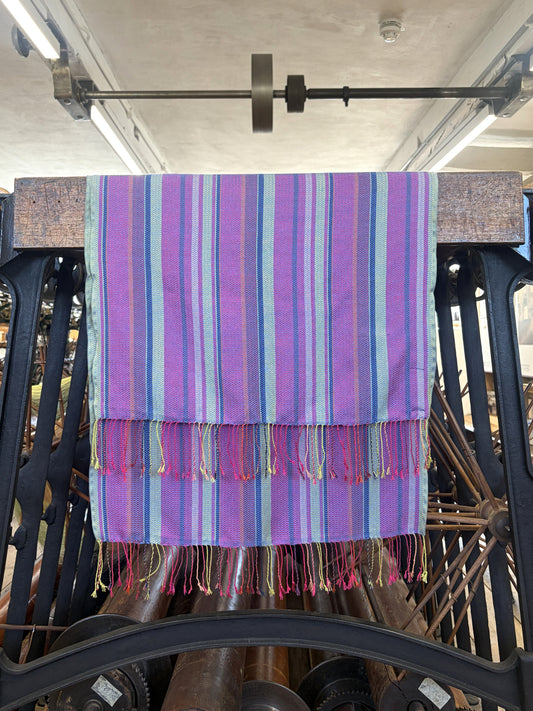 Freda scarf - Sky Blue weft