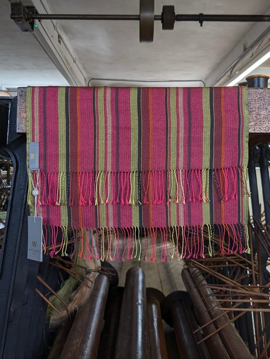 Freda scarf - Chocolate weft