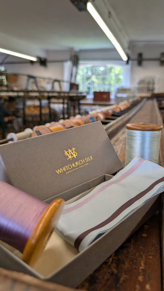 Violet Silk Ribbon 1m - Bridgerton
